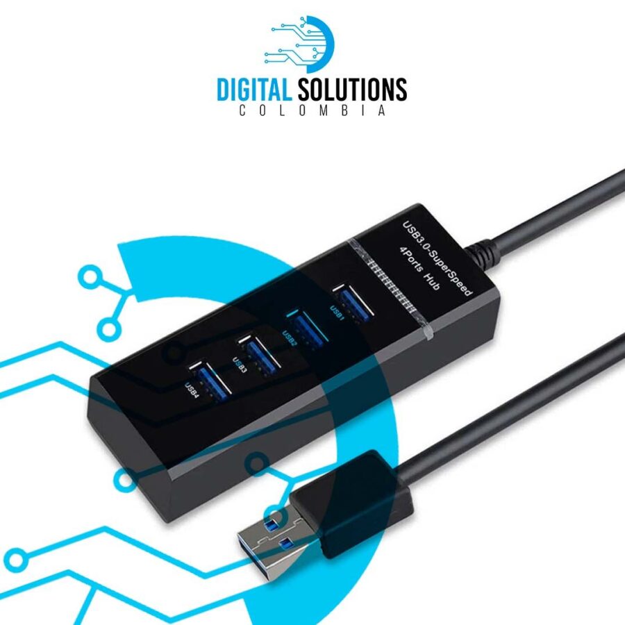 HUB USB 3.0 4 PUERTOS