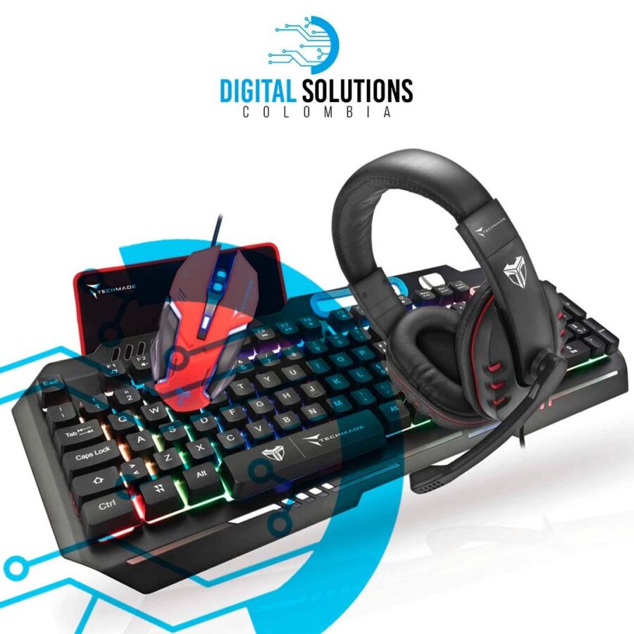 COMBO GAMER 4 EN 1 TECHMADE
