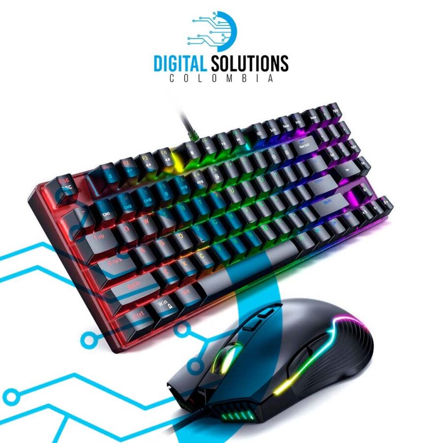 COMBO GAMING COMPUMAX TECLADO Y MOUSE