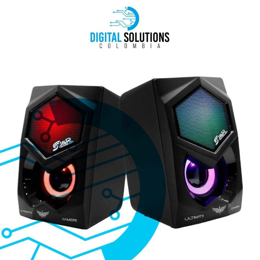 PARLANTE GAMERS USB ILUMINACION J5213