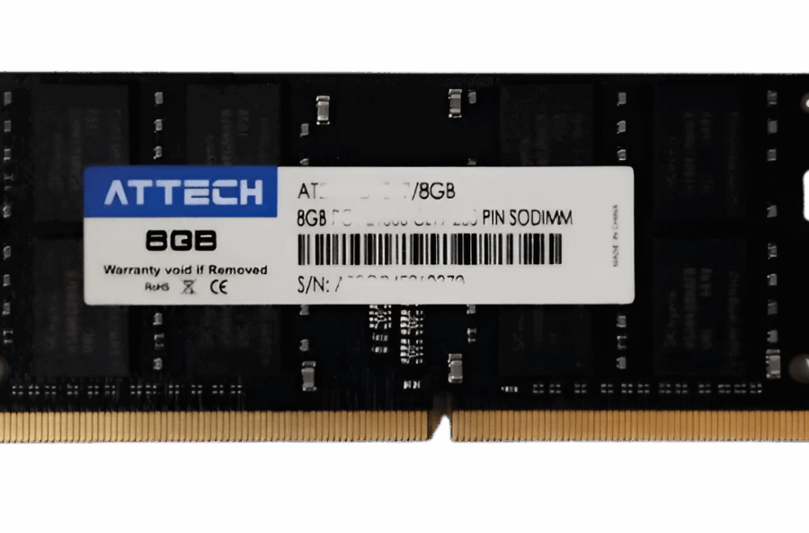 MEMORIA RAM PARA PORTATIL ATTECH DDR4 8GB 3200HZ 2RX8