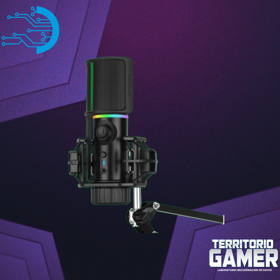MICROFONO STREAMPLIFY 48-RGB BRAZO