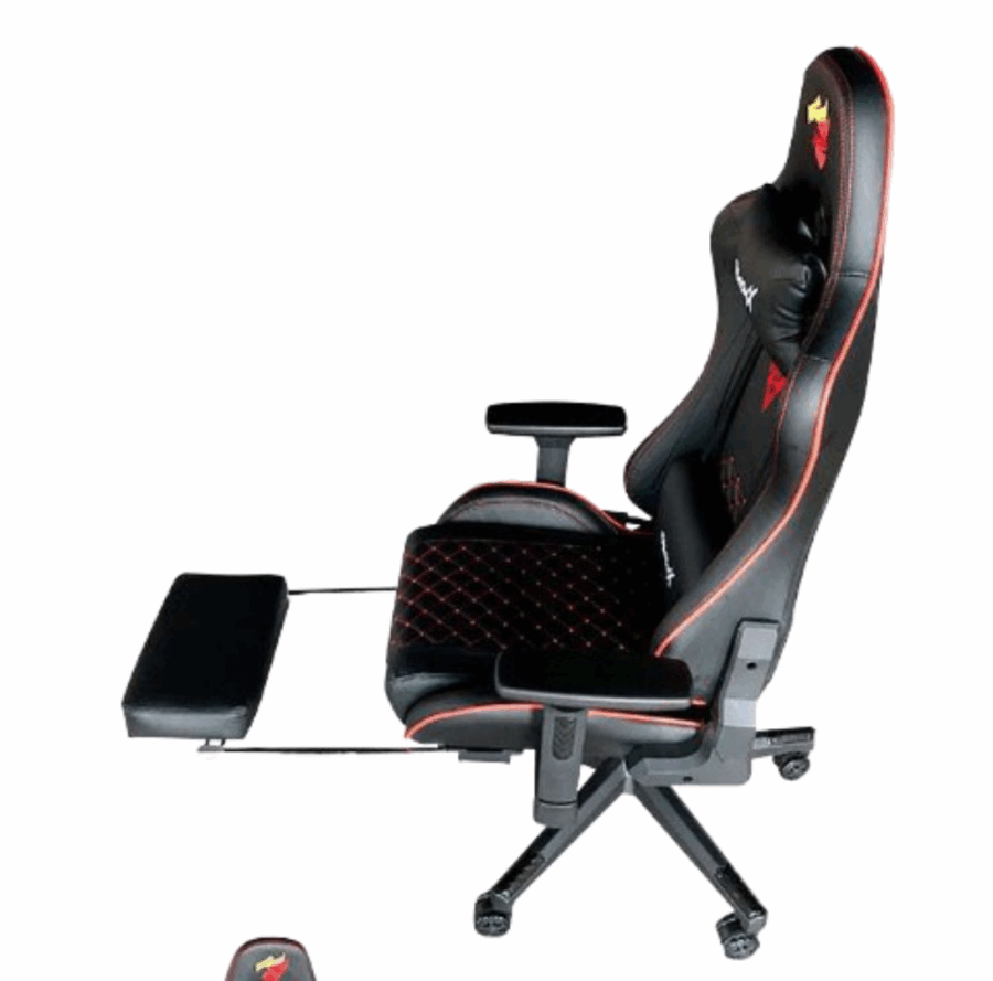 SILLA GAMER FALCONX SD-265FT WARLORD  RED BLACK