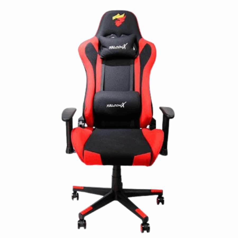 SILLA GAMER FALCONX SD-018 BLOODSHADOW BLACK RED