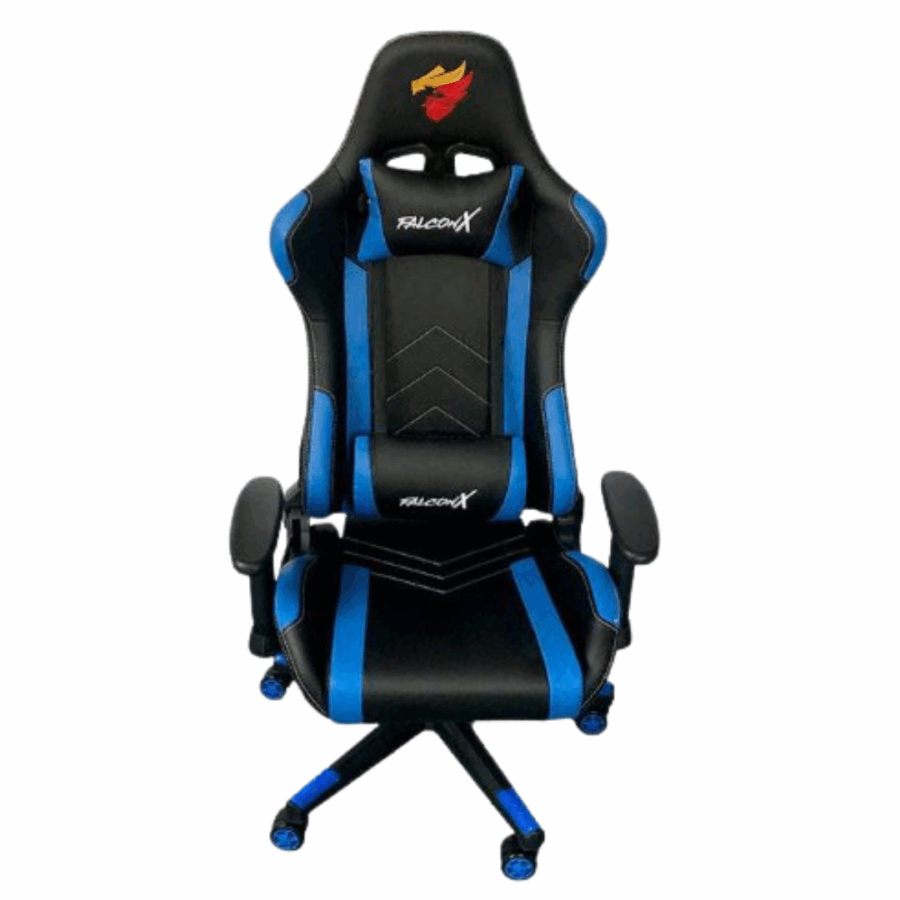 SILLA GAMER FALCONX SD-010 SHADOW STORM BLACK BLUE
