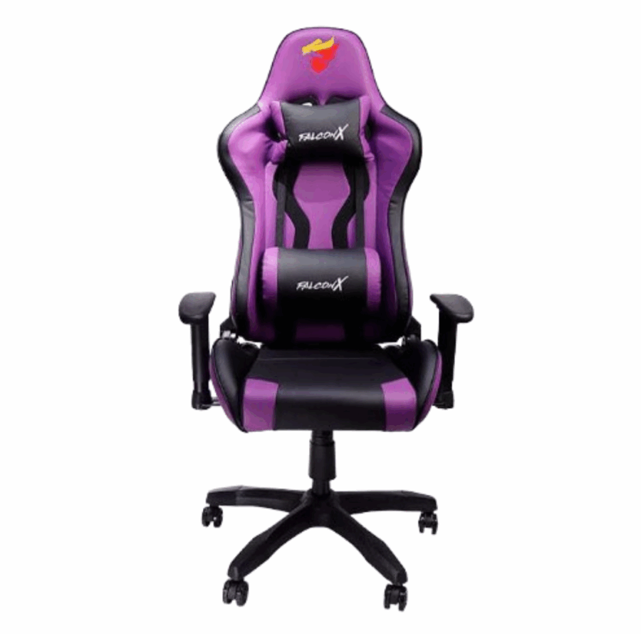 SILLA GAMER FALCONX SD-205 PURPLE STORM PURPLE BLACK