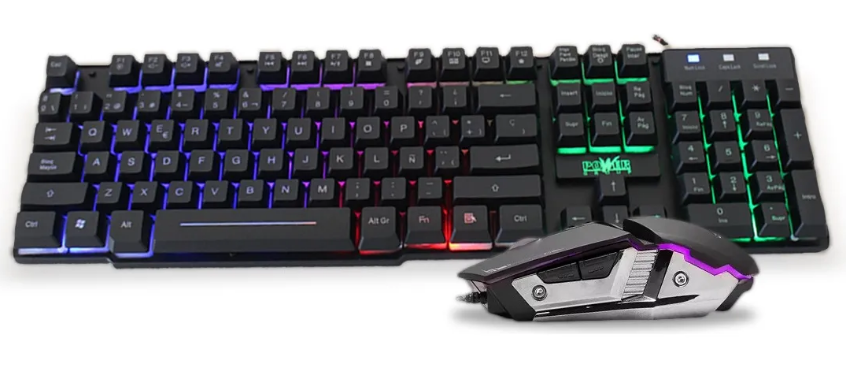 COMBO TECLADO Y MOUSE GAMER POWER GROUP MC-901