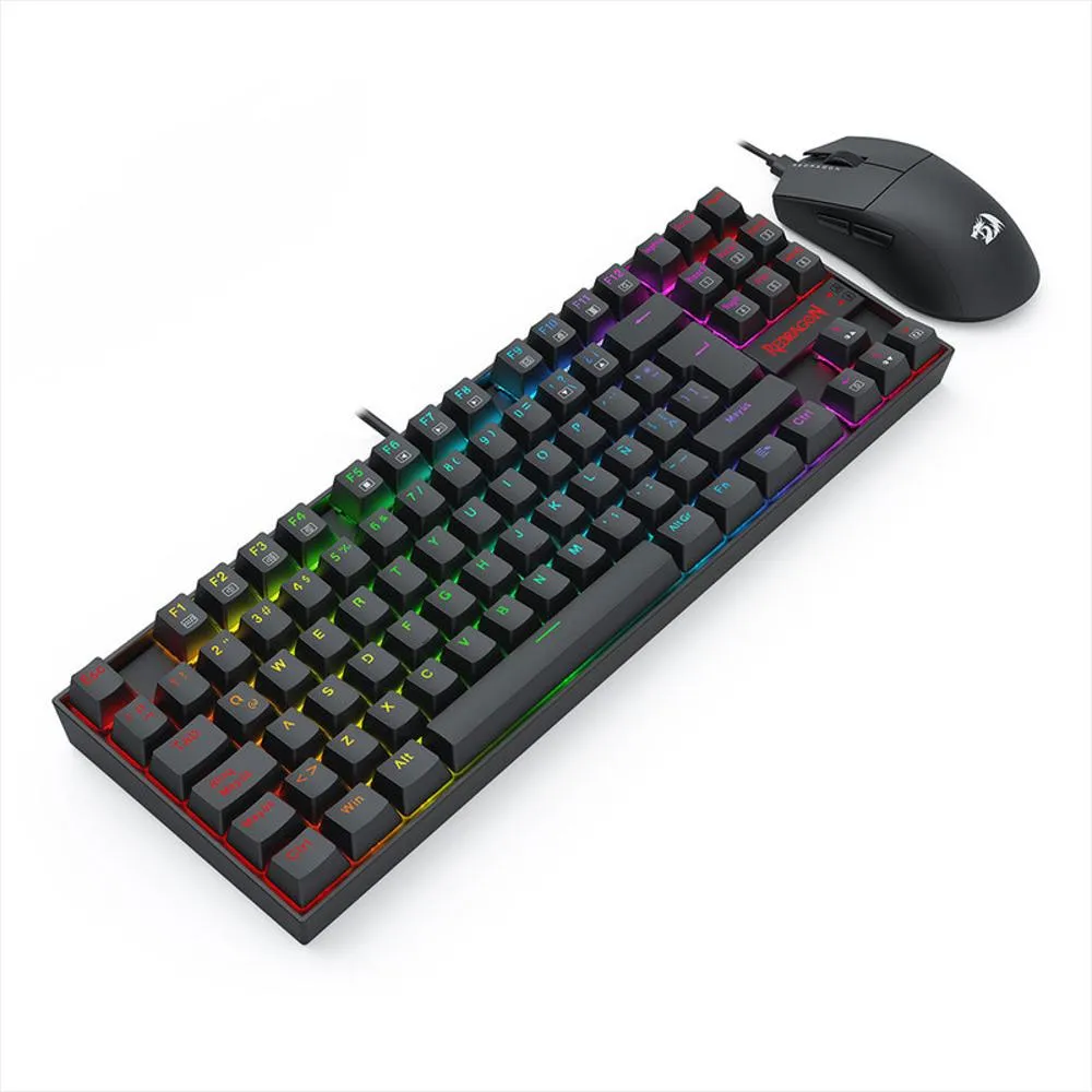 COMBO TECLADO Y MOUSE REDRAGON K552RGB - Imagen 4