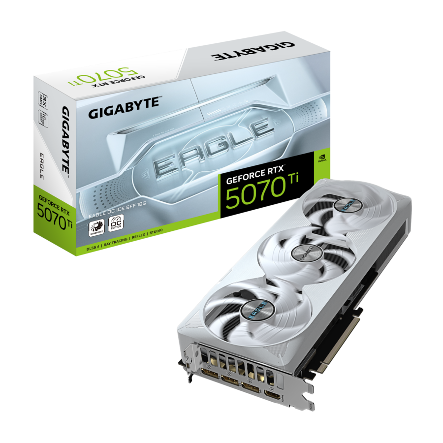 GEFORCE RTX™ 5070 TI EAGLE OC ICE SFF 16G