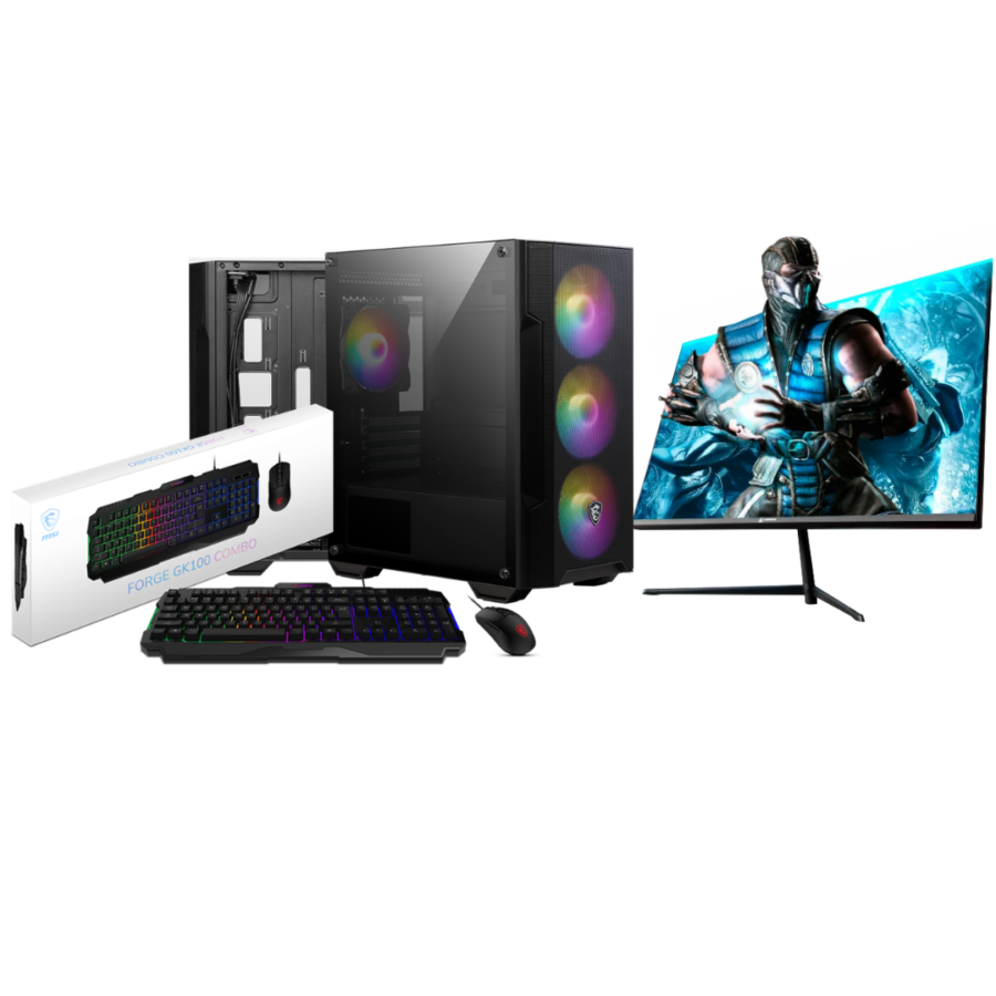 PC GAMER ICEBERG RYZEN 5 8600G MONITOR SPECMAX 24