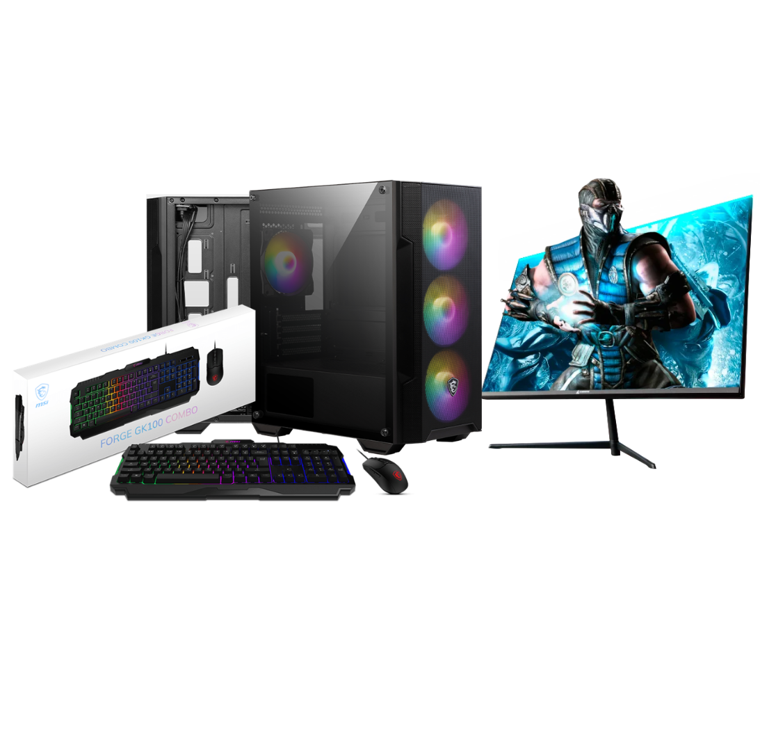 PC GAMER ICEBERG RYZEN 5 8600G MONITOR SPECMAX 24