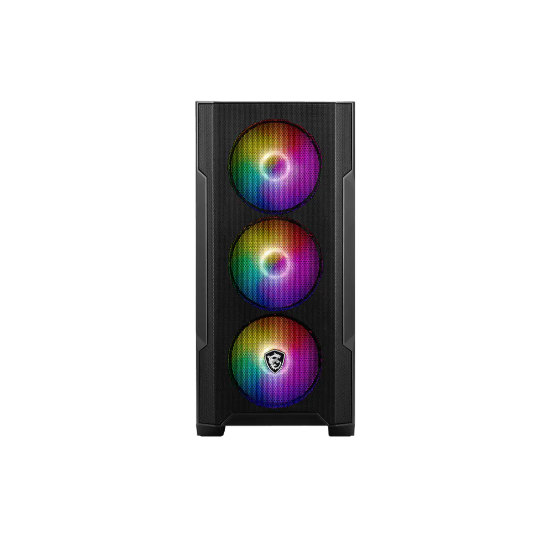 CHASIS MSI MAG FORCE M-ATX  4 FAN ARGB