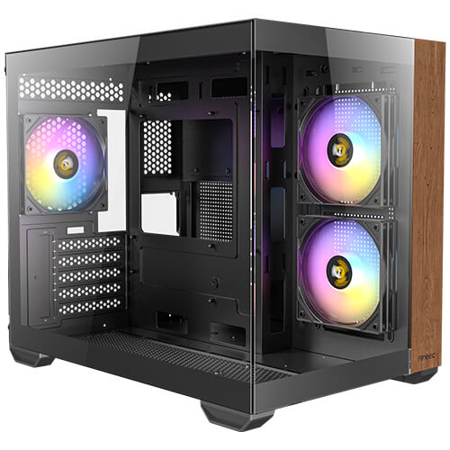 CHASIS ANTEC CX600M WOOD ARGB