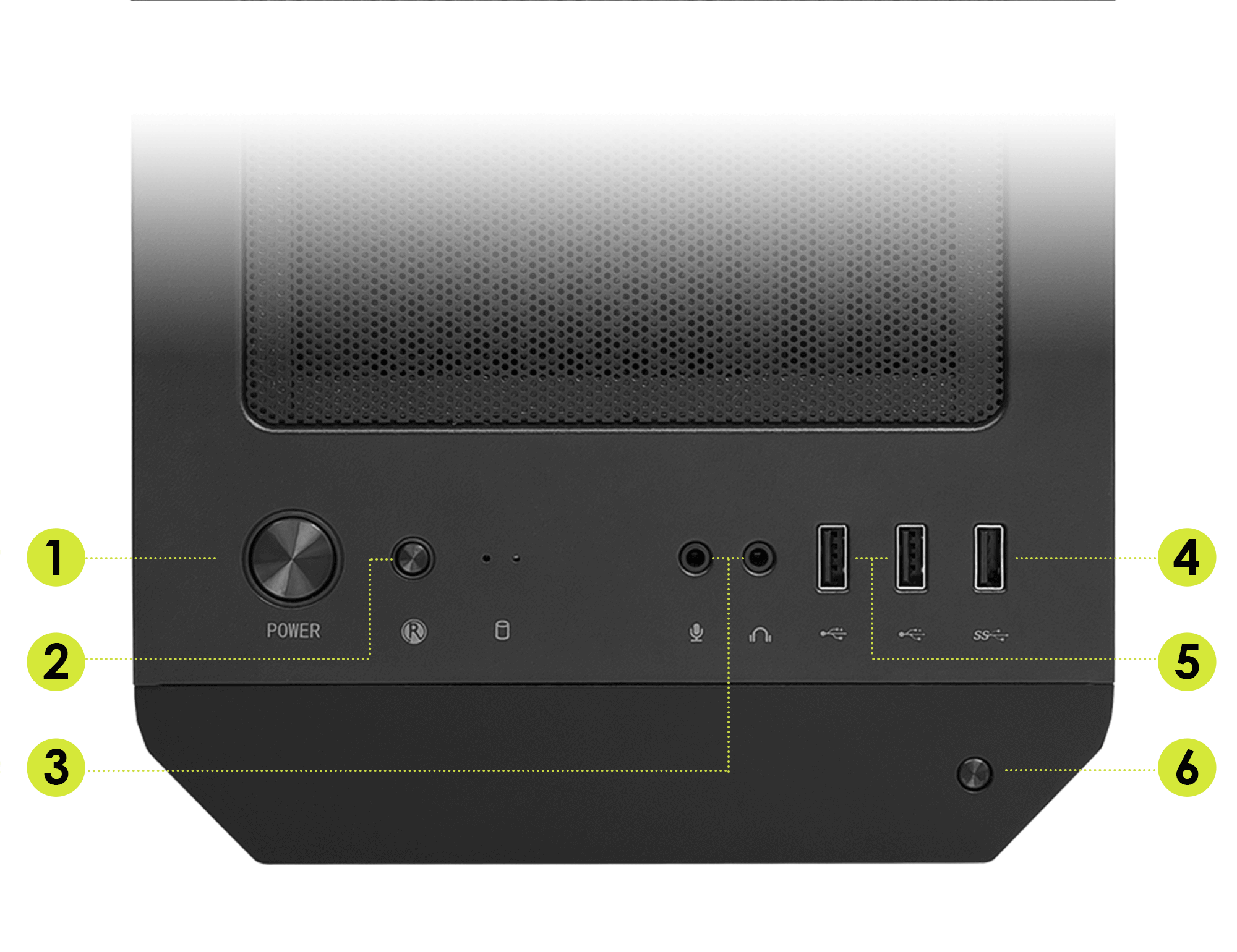 CHASIS MSI MAG FORCE M-ATX 4 FAN ARGB - Imagen 4