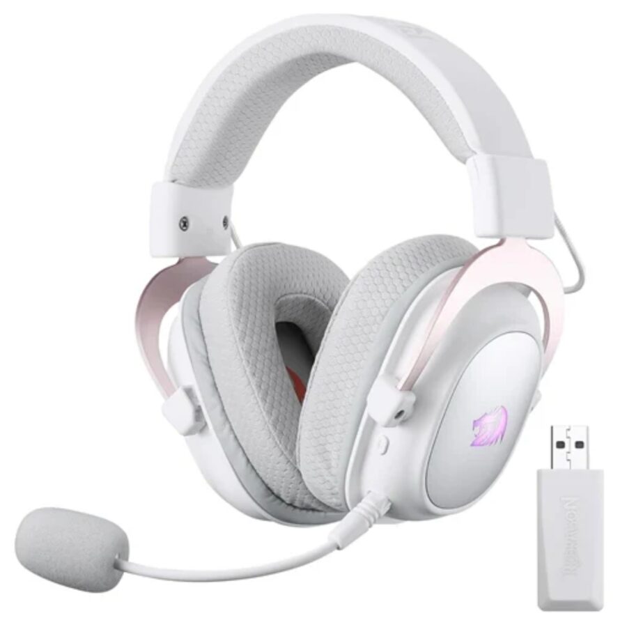 DIADEMA REDRAGON ZEUS X PRO BLANCA 7.1 WIRELESS