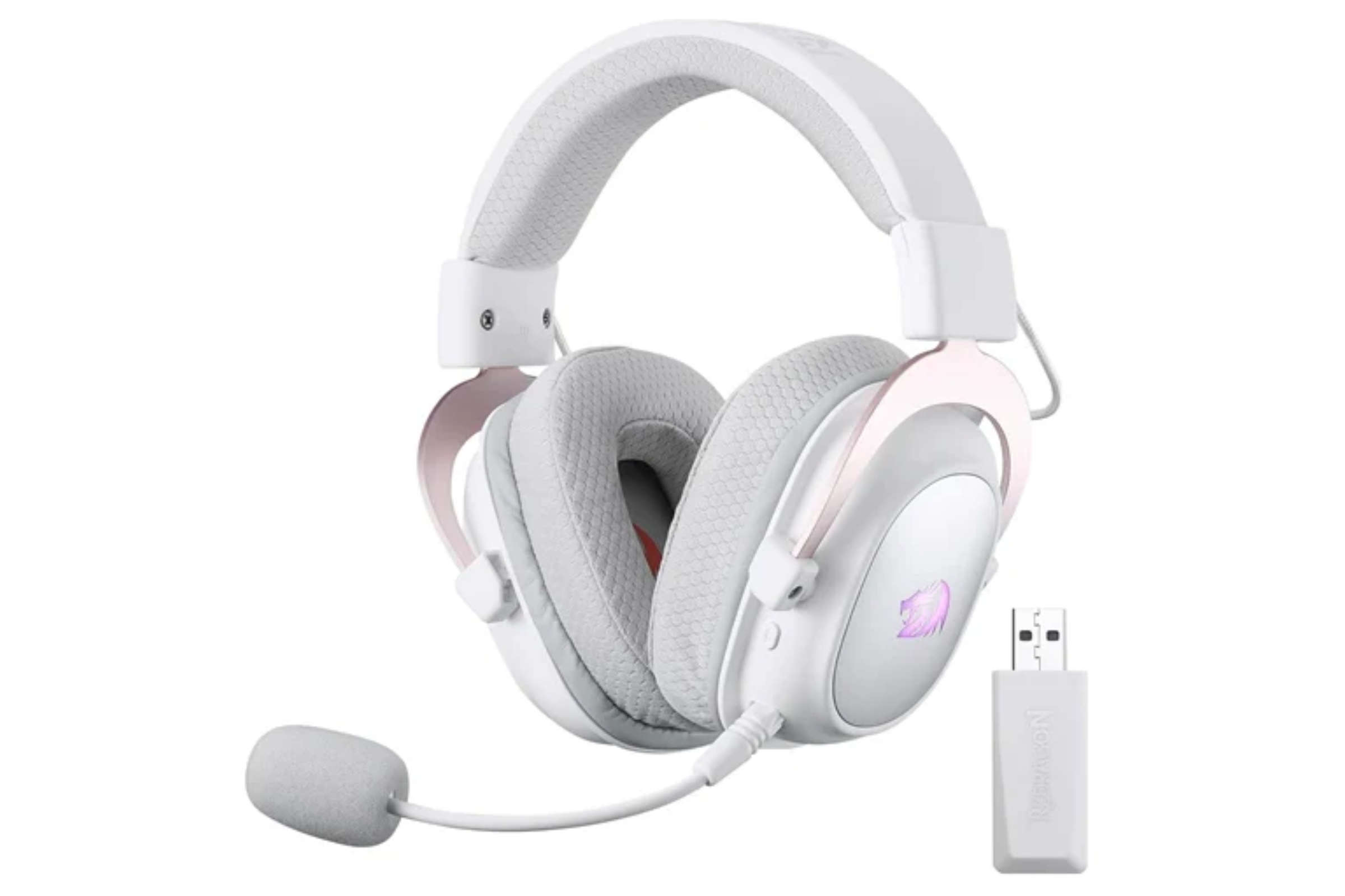 DIADEMA REDRAGON ZEUS X PRO BLANCA 7.1 WIRELESS
